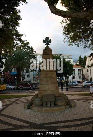 AOS Mortos Da Grande Guerra 1914-1918, WWI-Denkmal in Funchal Stockfoto