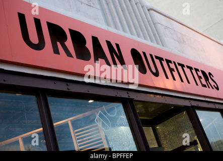 Urban Outfitters Ladengeschäft in Washington, DC. Stockfoto
