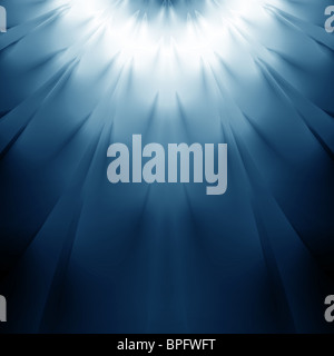 Himmel Kunst blaue Farbe Sonnenaufgang Hintergrund Stockfoto