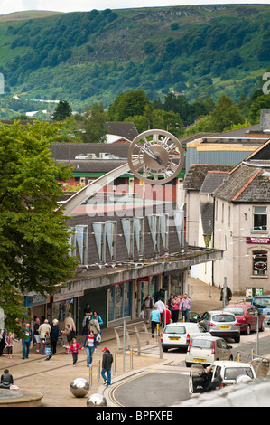 Das Stadtzentrum, Ebbw Vale, South Wales, UK Stockfoto