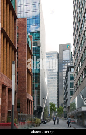 Im Geschäftsviertel Zuidas Niederlande Amsterdam finanzielle Meile Stockfoto