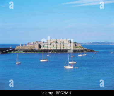 Castle Cornet, St Peter Port, Guernsey, Kanal-Inseln Stockfoto