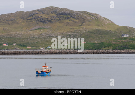 Die Insel von Eriskay aus Ludag, South Uist, äußeren Hebriden, Western Isles, Highland. Schottland.  SCO 6482 Stockfoto