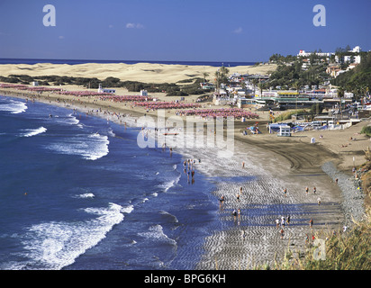 Playa del Inglés, Gran Canaria, Kanarische Inseln Stockfoto