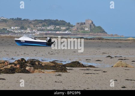 Royal Bay Grouville, Jersey Stockfoto