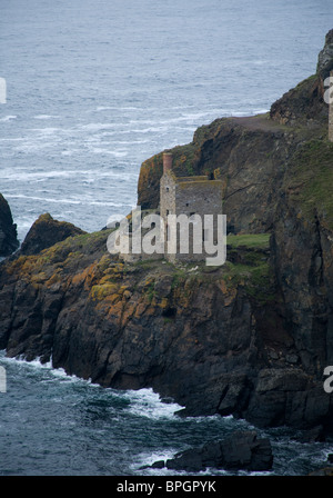 Kronen-Mine-Engine House Cornwall Stockfoto