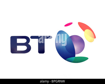 BT British Telecom Logo Stockfoto