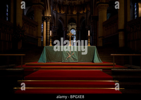 Ein Altar in der Kathedrale von Canterbury, Kent Stockfoto