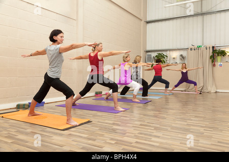 Yoga Klasse Stockfoto