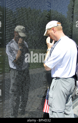 Das Vietnam Veterans Memorial, Washington DC, USA Stockfoto