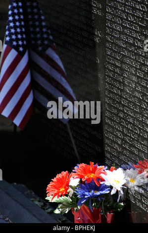 Das Vietnam Veterans Memorial, Washington DC, USA Stockfoto