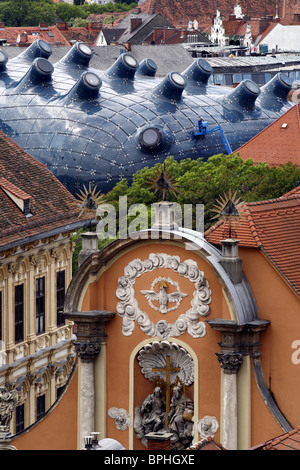 Kunsthaus Graz / Grazer Kunsthaus / Kunstmuseum Graz, Graz, Steiermark, Österreich Stockfoto