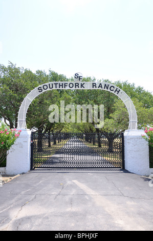 Southfork Ranch, Texas, USA - Form beliebten TV-Serie "Dallas" Stockfoto