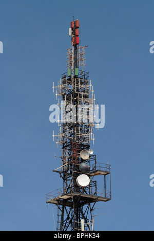 Telekommunikation-Antenne Stockfoto