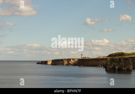 Souter Leuchtturm von Marsden Bay Stockfoto