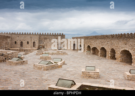 Koules Festung in den venezianischen Hafen von Heraklion, Kreta, Griechenland. Stockfoto