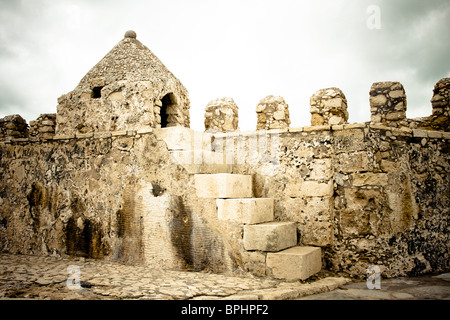 Koules Festung in den venezianischen Hafen von Heraklion, Kreta, Griechenland. Stockfoto