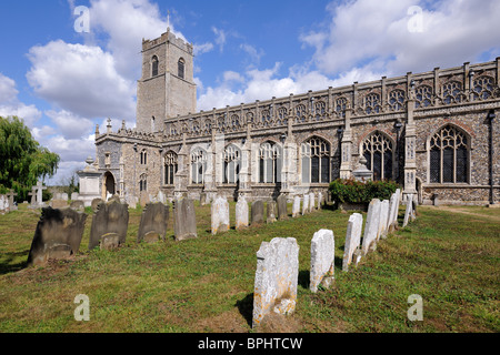 Die Kathedrale von der Sümpfe, Blythburgh, Suffolk, England Stockfoto