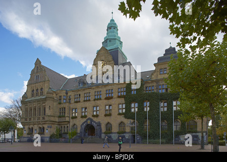 Rathaus von Recklinghausen, Ruhrgebiet, Nordrhein-Westfalen, Deutschland, Europa Stockfoto