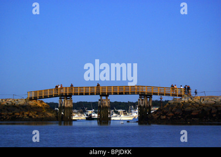 Fußgängerbrücke Stockfoto