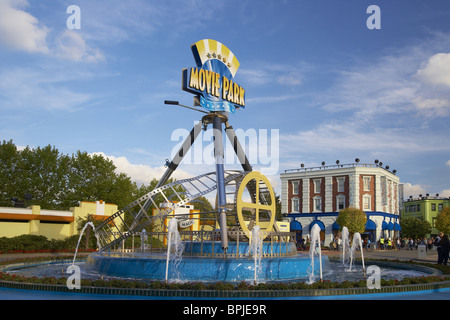 Movie Park in Bottrop-Kirchhellen, Ruhrgebiet, Nordrhein-Westfalen, Deutschland, Europa Stockfoto