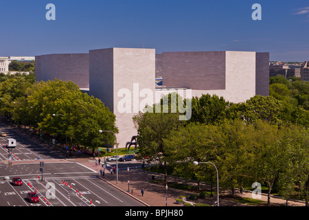 WASHINGTON, DC, USA - East Building, National Gallery of Art, an der Pennsylvania Avenue. Stockfoto