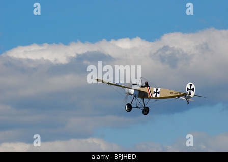 Deutsche 1WW Kämpfer auf Luft-show Stockfoto