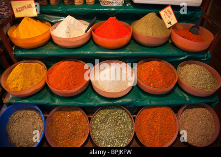 Argentinien, Salta Provinz Salta. Mercado Central: Gewürze. Stockfoto