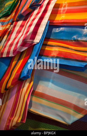 Argentinien, Salta Provinz Salta. Taschen, Mercado Central. Stockfoto