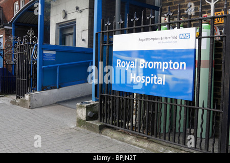 Royal Brompton Hospital Eingang, London UK Stockfoto