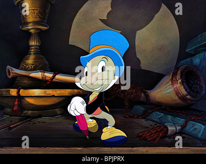 JIMINY CRICKET PINOCCHIO (1940) Stockfoto