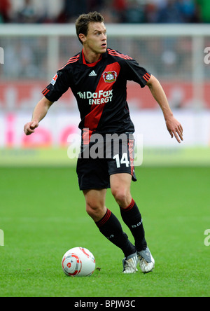 Hanno Balitsch, Bayer Leverkusen, Deutsche Bundesliga. Stockfoto