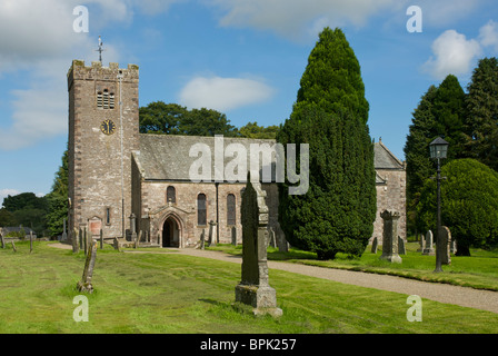 St. Oswald Kirche, Ravenstonedale, Cumbria, England UK Stockfoto