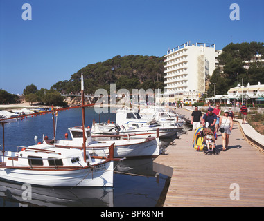 Cala Santa Galdana, Menorca, Balearen Stockfoto