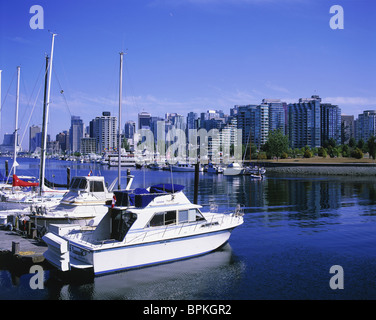 Coal Harbour, Vancouver, Britisch-Kolumbien, Kanada Stockfoto