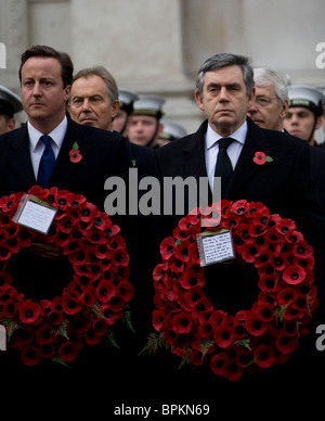 WHITEHALL LONDON 8. NOVEMBER 2009. Die königliche britische Legion Erinnerung Parade am Cenotaph in Whitehall, London. Stockfoto