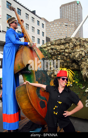 Montreal International Jazz Festival tägliche parade Stockfoto