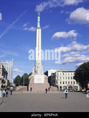 Freiheitsdenkmal, Riga, Lettland Stockfoto