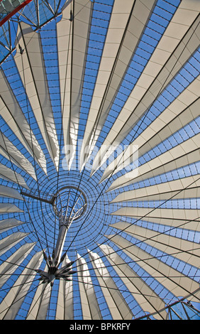 Deutschland; Berlin; Europa; Sony Center am Potsdamer Platz Stockfoto