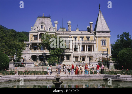 Massandra-Palast, Jalta, Ukraine Stockfoto