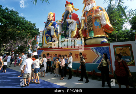 Singapur, Singapore River Hongbao Festival. Stockfoto