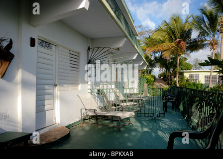 Seagate Hotel, Isabel Segunda, Vieques, Puerto Rico Stockfoto