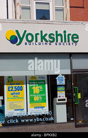 Yorkshire Building Society Zeichen Stockfoto