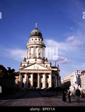 Franzosischer Dom der Gendarmenmarkt Berlin Deutschland Stockfoto