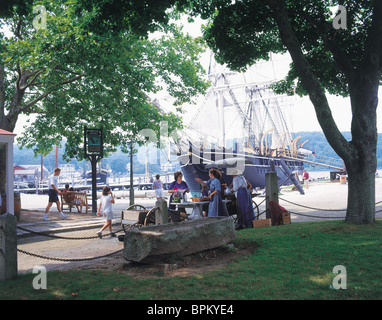 Mystic Seaport, Connecticut, USA Stockfoto