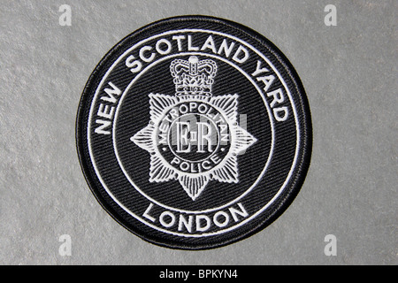 New Scotland Yard, Metropolitan Police Patch, London Stockfoto