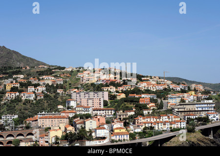 Cerbere, Pyrenäen-Oriental, Frankreich Stockfoto