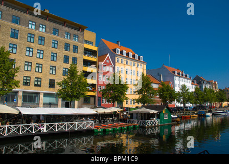 Christianshavns kanal Christianshavn Grachtenviertel Kopenhagen-Dänemark-Europa Stockfoto