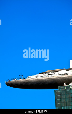 Singapur, Marina Bay, das Marina Bay Sands Hotel und Casino Komplex Stockfoto