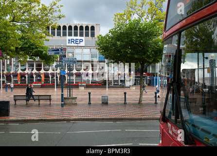 Centenary Square, Birmingham. International Conference Centre, Birmingham Rep. Stockfoto